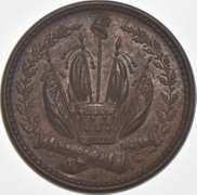 1863 Patriotic Civil War Token