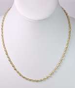Inctricate Ladies Fancy Link Necklace in Yellow Gold