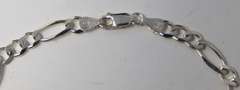 Italian Sterling Silver Figaro Bracelet