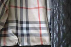 Burberry Men's Leather Jacket
