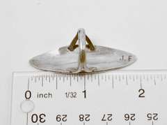 Jonnie Frank Navajo Native American Sterling Silver Ring With Turquoise And Coral.