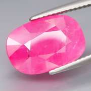 Vibrant 5.69ct HEATED ONLY! Top pink Ruby