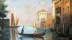 Original oil on canvas signed.