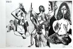 Pablo Picasso, Plate 201 from '347' series