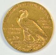 BU 1925-D US $2.50 Indian Gold Piece. Nice