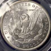1896 Morgan Silver Dollar PCGS MS65.