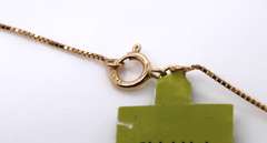 Fantastic Golden Zircon w Double Diamond Halo Pendant on Chain