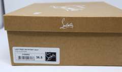 Authentic Christian Louboutin Lady Peep 150 Patent Calf