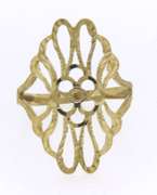 Beautiful Yellow Gold Filigree Saddle Ring