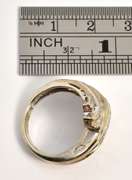 Glittering White Gold Diamond Cluster