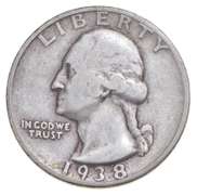 1938-S Washington Quarter
