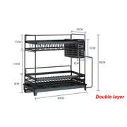 Stainless Steel Sink Dish Drying Rack