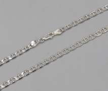 Nice Sterling Silver Gucci Chain Necklace