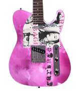 Garbage Autographed Signed Custom Photo Graphics Guitar ACOA