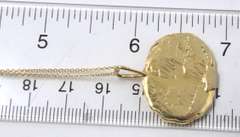 Beautiful Greco Roman Chariot Pendant on Chain