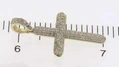 Stunning 10kt Diamond Cross Pendant