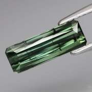 Dramatic 1.62ct gray green Tourmaline