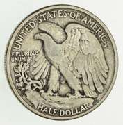 1920-S Walking Liberty Silver Half Dollar - Circulated