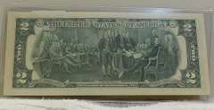 1976 $2 Fed Res Note Postal Cert, First Day Issue