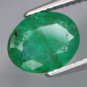 Outstanding color! 1.73ct top green Colombian Emerald