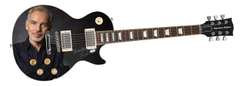 Billy Bob Thornton Autographed Signed Custom Photo Graphics Guitar ACOA
