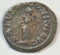 Original Mint Elagabalus Roman Silver Denarius, 218-222 AD