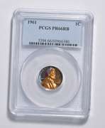 PR66 RB 1961 Lincoln Memorial Cent - Graded PCGS