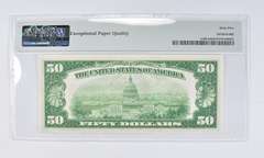 1928 $50 Fed. Res. Note Cleveland, OH (DA Block) - PMG 65 EPQ Gem UNC