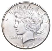 1928-S Peace Silver Dollar
