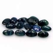 Heated only! 8.75ct Royal blue Sapphire set from Madagascar