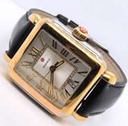 Michele Deco Madison Two Tone Diamond Dial Quartz Watch