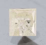 Princess Cut! 0.37ct untreated fancy color Diamond