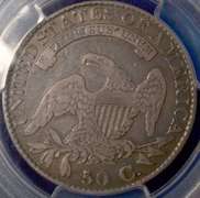 1826 Bust Half Dollar PCGS VF25.