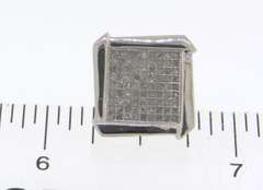 10K WHITE GOLD DIAMOND STUDS