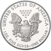 1997-PProof American Silver Eagle OGP
