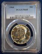 1964 PCGS PR68 50C