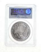 BU 1992-D Olympic Baseball Commem Silver Dollar Signed Nolan Ryan PCGS