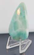 Collectors 77.59ct cloud blue Larimar cabochon