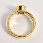 Contemporary Amethyst Ring