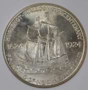 1924 Huguenot Half Dollar NGC MS65.