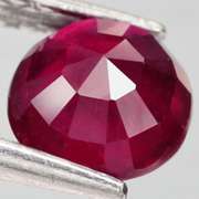 Stunning deep red 1.90ct Ruby solitaire