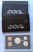 1995 & 1997 US Silver Proof Sets