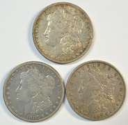 Sharp 1892-O, 1896-O, & 1897-O Morgan Silver Dollars