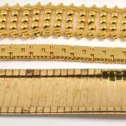 Lovely Group of 3 Vermeil Bracelets