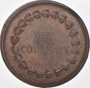 1863 Union & Liberty Civil War Token Off Center