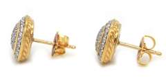 Majestic Davi Yurman Albion Pave Diamond Earrings