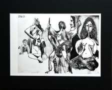 Pablo Picasso, Plate 201 from '347' series