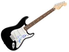 The Good, The Bad and The Queen Autographed Signed Guitar