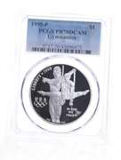 PR70 DCAM 1995-P XXVI Olympiad Gymnastics Commemorative Dollar - PCGS