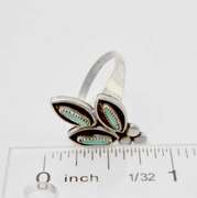 Sterling Silver Turquoise Ring.